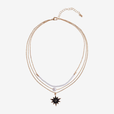 Arizona Gold Tone Gold Tone Strand Necklace