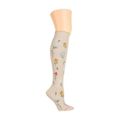 Dr.Motion Compression 1 Pair Knee High Socks Womens