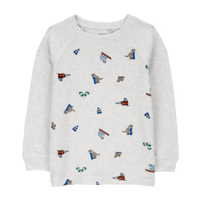 Carter's Toddler Boys Crew Neck Long Sleeve Thermal Top