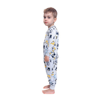 Jammers Kids Toddler Boys 2-pc. Pajama Set