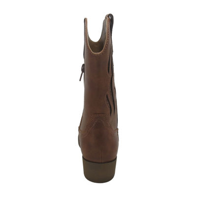 Pop Little & Big  Girls Karine Block Heel Booties