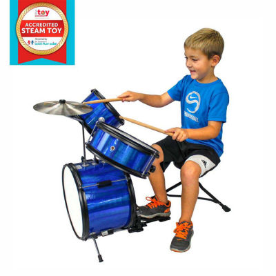 Ready Ace Ready Ace Piece Junior Drum Set, Color: Blue JCPenney