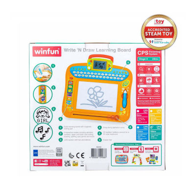 Winfun Winfun Write 'N Draw Learning Board