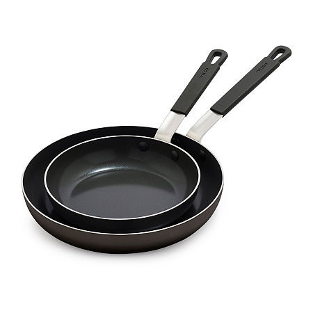 Bobby Flay Ceramic Non-Stick 2-pc. Fry Pan Set, One Size, Black