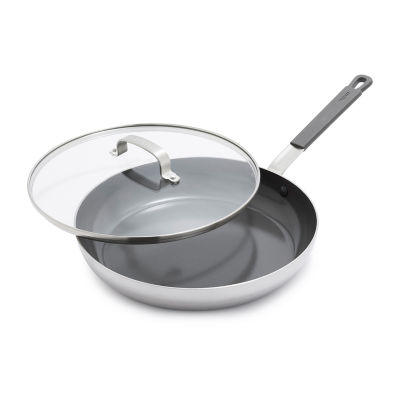 Bobby Flay Stainless Steel Ceramic Non-Stick 12" Frypan