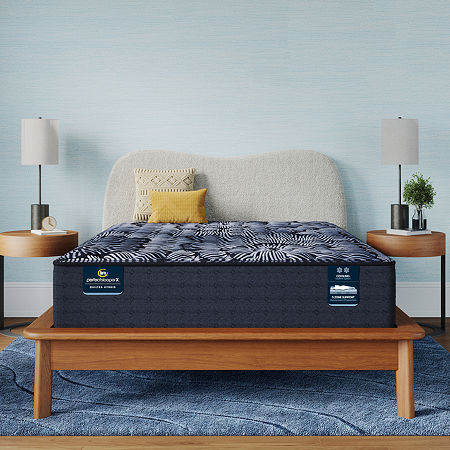 Serta Quilted Perfect Sleeper X Hybrid Knox 13.5 Firm Tight Top - Mattress Only, Twin Xl, Blue