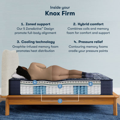 Serta Perfect Sleeper® X Quilted Hybrid Knox 14.25" Firm Tight Top - Mattress Only