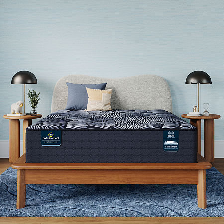 Serta Perfect Sleeper X Quilted Hybrid Excelled 15" Plush Tight Top - Mattress Only, California King, Blue