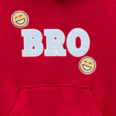 Okie Dokie Toddler & Little Boys Long Sleeve Fleece Hoodie