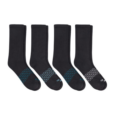 Hanes® Men's Ultimate Absolute Comfort, 3+1 Bonus Pack Crew Socks