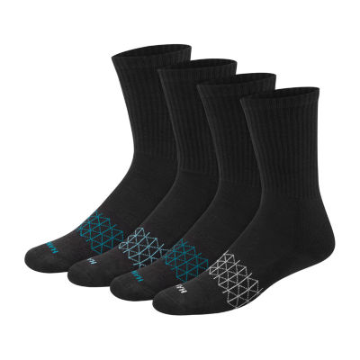 Hanes® Men's Ultimate Absolute Comfort, 3+1 Bonus Pack Crew Socks