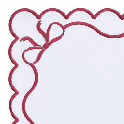 Homewear Embroidered Bow 4-pc. Placemat