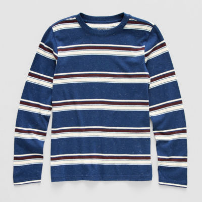 Thereabouts Little & Big Kid Boys Crew Neck Long Sleeve T-Shirt