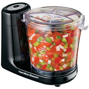 Black + Decker 3-Cup One-Touch Electric Chopper with Lid