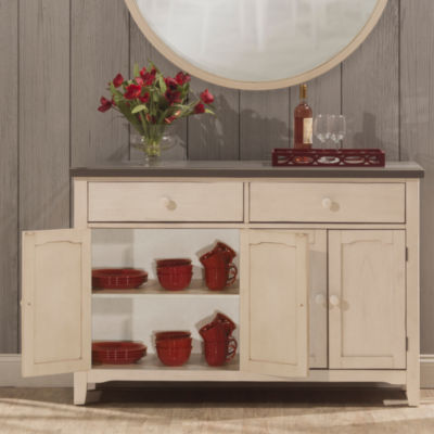 Hillsdale House Clarion Server, Color Distressed Gray JCPenney