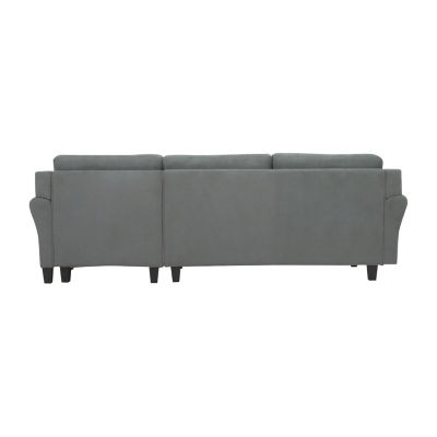 Harrington Roll-Arm Upholstered Sectional