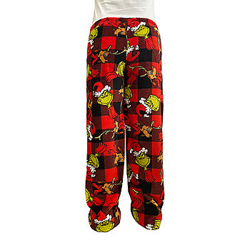 Dr. Seuss Womens' The Grinch and Max Snowflake Soft Fleece Plush Pajama  Pants, Pink, Medium : : Clothing, Shoes & Accessories