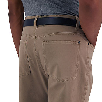 Haggar® The Active Series™ City Flex Cotton Traveler Mens Straight Fit Flat  Front Pant - JCPenney