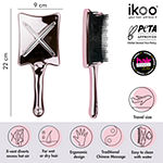 Ikoo Paddle X Pops Pink Hair Brush