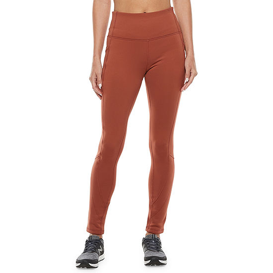 Xersion Womens High Rise Full Length Fleece Lined Leggings JCPenney