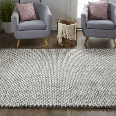 Weave And Wander Genet Solid Flatweave Indoor Rectangle Accent Rugs