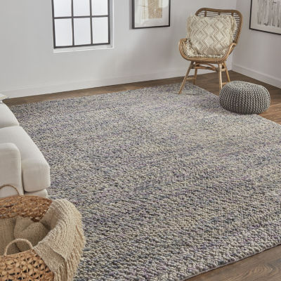 Weave And Wander Genet Solid Flatweave Indoor Rectangle Area Rugs