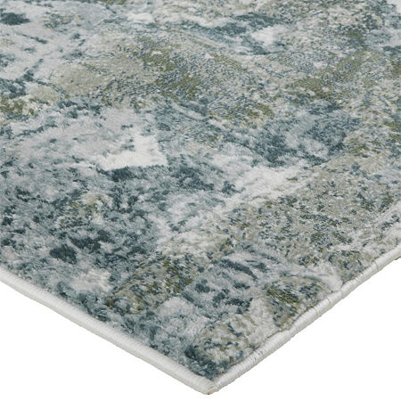 Weave And Wander Halton Diamond Machine Made Indoor Rectangle Area Rugs, One Size, Green