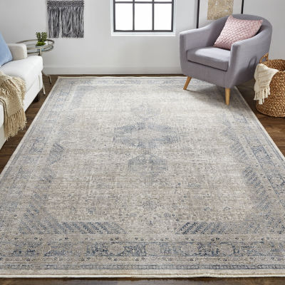 Weave And Wander Gilford Medallion Machine Made Indoor Rectangle Area Rugs