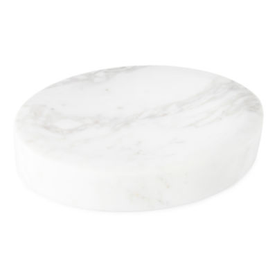 Classic Marble Soap Dish, Color White JCPenney