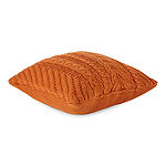 Layerings Autumn Market 18x18 Knit Square Throw Pillow