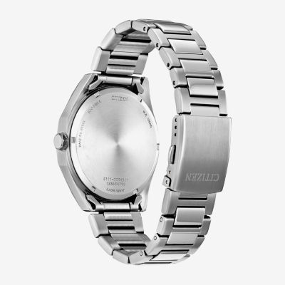 Citizen Mens Silver Tone Stainless Steel Bracelet Watch Bm7630-80l