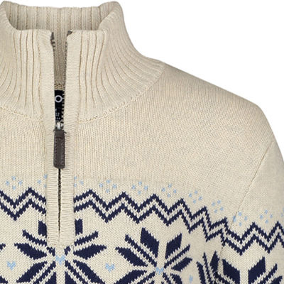 IZOD Little & Big Kid Boys High Neck Long Sleeve Pullover Sweater