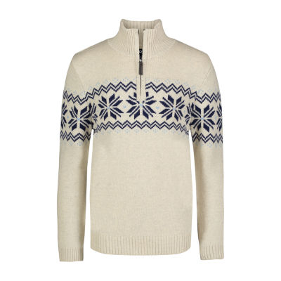IZOD Little & Big Kid Boys High Neck Long Sleeve Pullover Sweater