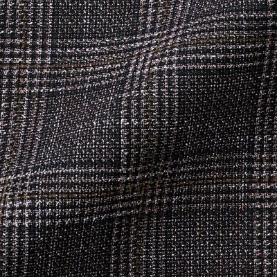 Haggar Mens Plaid Stretch Fabric Modern Fit Sport Coat