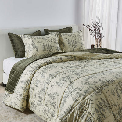 Linery Reversible Winter Lightweight Down Alternative Comforter Set