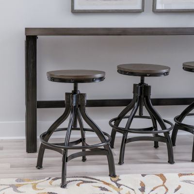 Hoboken 2-pc. Swivel Bar Stool