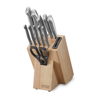 Chicago Cutlery Lasalle 12-pc. Knife Block Set, Color: St Steel