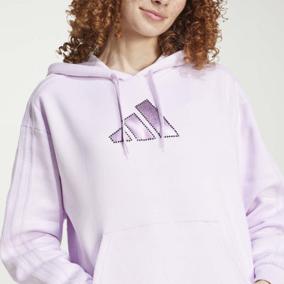 adidas Rhinestone Logo Hoodie