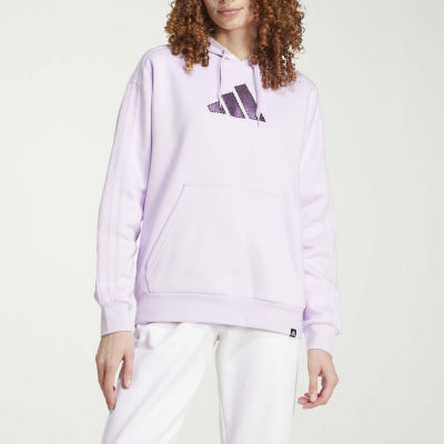 adidas Womens Long Sleeve Fleece Active Hoodie