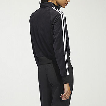 adidas Y2K Glam Velour Track Jacket - JCPenney adidas Y2K Glam Velour Track Jacket - JCPenney