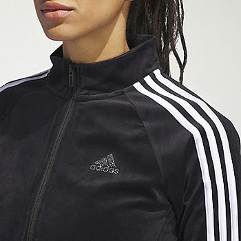adidas Y2K Glam Velour Track Jacket - JCPenney adidas Y2K Glam Velour Track Jacket - JCPenney