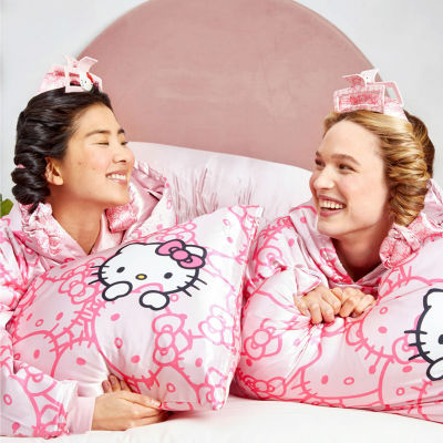 Kitsch Hello Kitty Pillowcase & Scrunchie 2-pc. Hair Goods Set