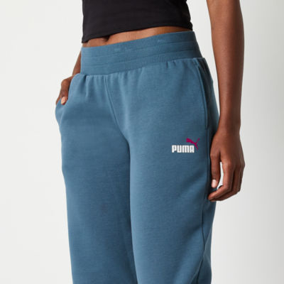 PUMA Womens Mid Rise Cuffed Sweatpant