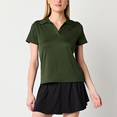 Women s Polo Shirts Women s Tops JCPenney