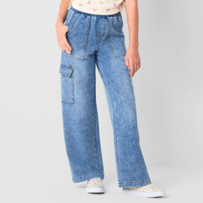 Vanilla Star Big Girls Mid Rise Wide Leg Jean