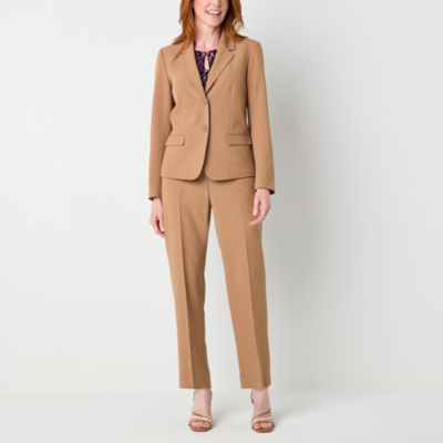 Black Label by Evan-Picone Womens Straight Fit Suit Pants