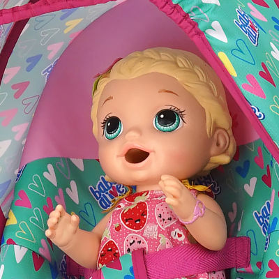 Baby Alive Deluxe Doll Car Seat Baby Play