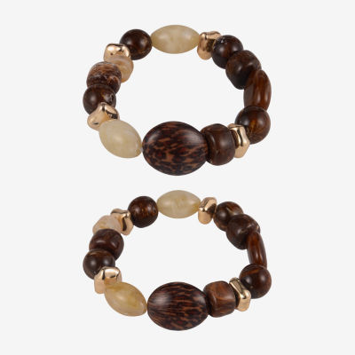Mixit Gold Tone Womens 2-pc. Bracelet Set