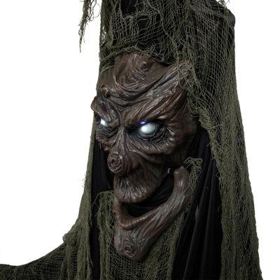 7' Animated Tree Man Halloween Decoration with Lighted Eyes