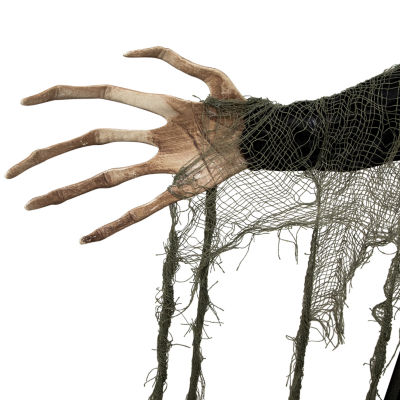 7' Animated Tree Man Halloween Decoration with Lighted Eyes